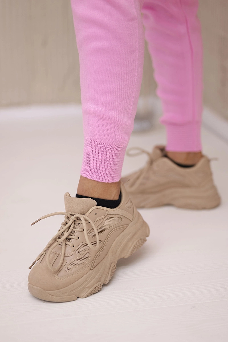 Dviejų dalių megztinių rinkinys šviesiai rožinės spalvos - Image 6