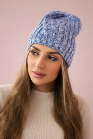 Merry K225 vilnonė kepurė, mėlynos spalvos