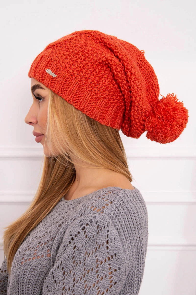 Kepurė su vilna Justyna K253 raudona - Image 2
