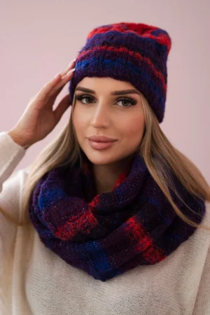 Moteriškas rinkinys Zuzanna K257 raudona+šerkšnas