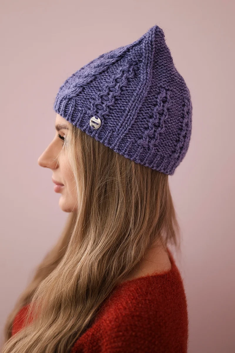 Rabbid vilnonė kepurė K237 šviesiai violetinė - Image 2