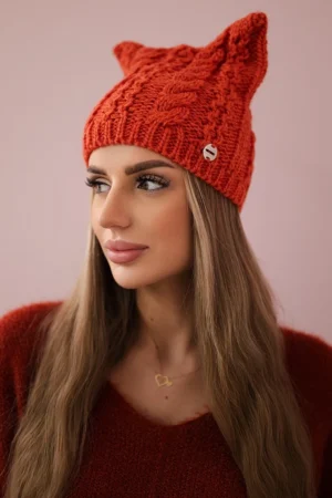 Rabbid vilnonė kepurė K237 red