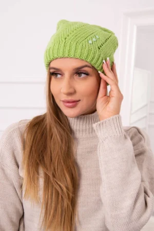 Jolanta moteriška kepurė K295 kiwi