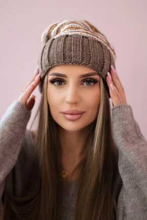 "Feba" moteriška kepurė K330 mocca