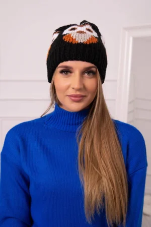 Moteriška kepurė Ofelia K349 black