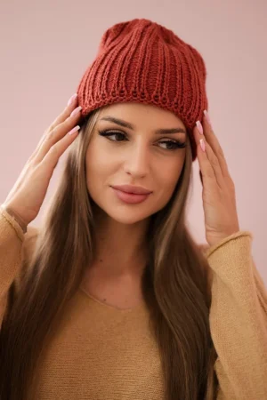Moteriška kepurė Rebeka K345 red