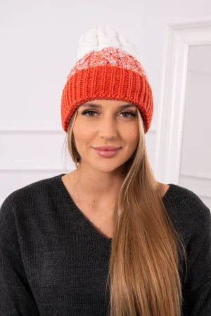 Moteriška kepurė Samara K346 red+white