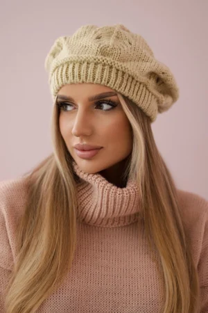 Moteriška kepurė Sofia K369 beige