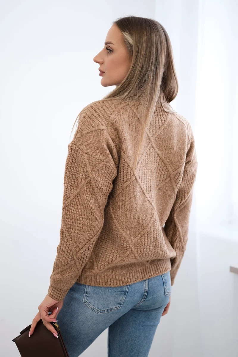 Megztinis, įdėtas virš galvos deimantais Kupranugaris - Image 4