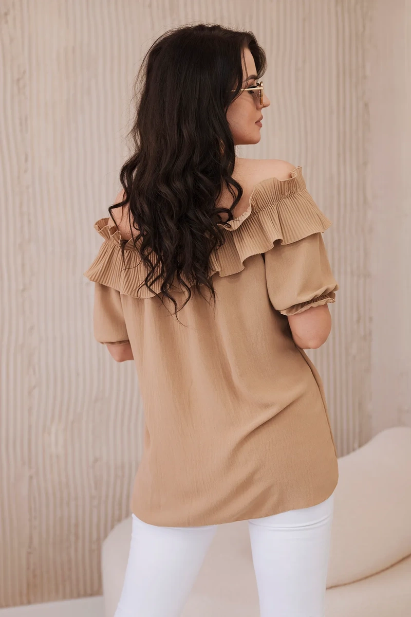 Ispaniška palaidinė su dekoratyvine maivymasis Kupranugaris - Image 3