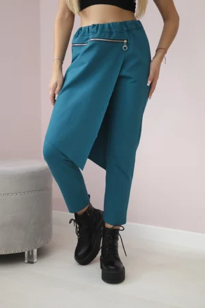 Punto Milano žieminės kelnės su dekoratyviniu užtrauktuku Laivybos